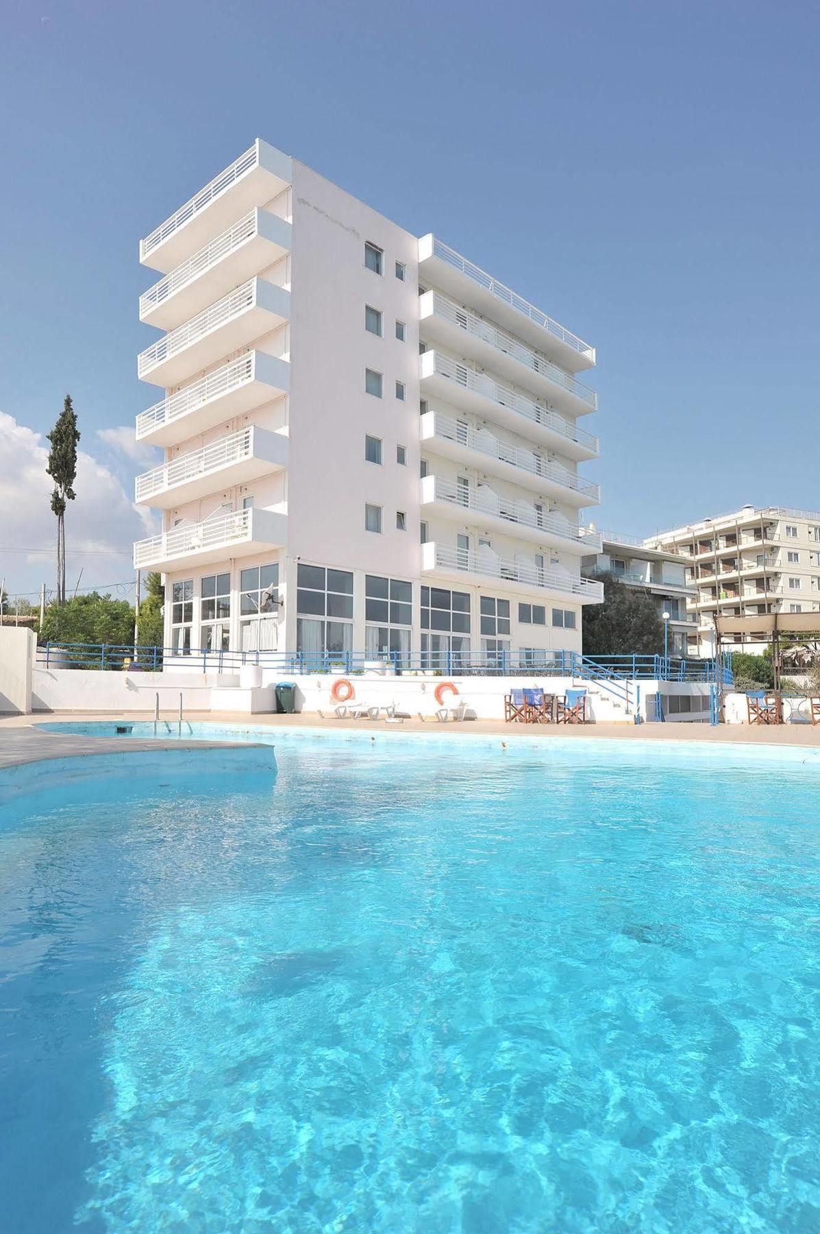 Attica Beach Hotel マティ エクステリア 写真